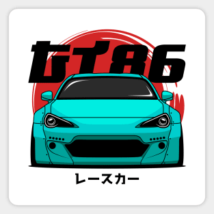 Cyan GT 86 Front Magnet